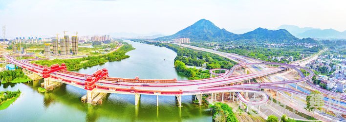 薌韻廊橋架南北——漳州金峰大橋建設掠影